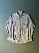 Load image into Gallery viewer, 1980s Hugo Boss stripped shirt white / purple
