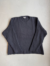 Load image into Gallery viewer, 1990s Boneville V-neck jumper black
