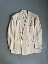 Load image into Gallery viewer, 1990s Giorgio Armani silk suit off white
