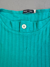 Load image into Gallery viewer, 1980s Emporio Armani Henley green
