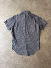 Load image into Gallery viewer, 1990s Giorgio Armani black label striped shirt short sleeve
