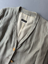 Load image into Gallery viewer, 1980s Giorgio Armani jacket green brown checked
