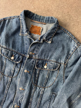 Load image into Gallery viewer, 1980s Fiorucci Denim jacket stone wash
