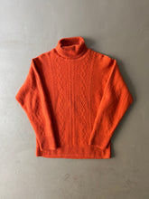 Load image into Gallery viewer, 1980s C.P. Company turtleneck jumper coral red
