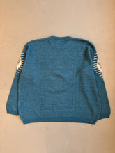 Load image into Gallery viewer, 1980s Chipie jumper Ryder petrol
