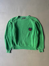 Load image into Gallery viewer, 1980s Emporio Armani green jumper
