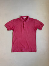 Load image into Gallery viewer, 1980s Armani Polo burgundy archive fashion 

