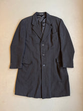 Load image into Gallery viewer, 1980s Giorgio Armani wool/alpaca coat black
