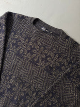 Load image into Gallery viewer, 1980s Giorgio Armani blue eagle jumper
