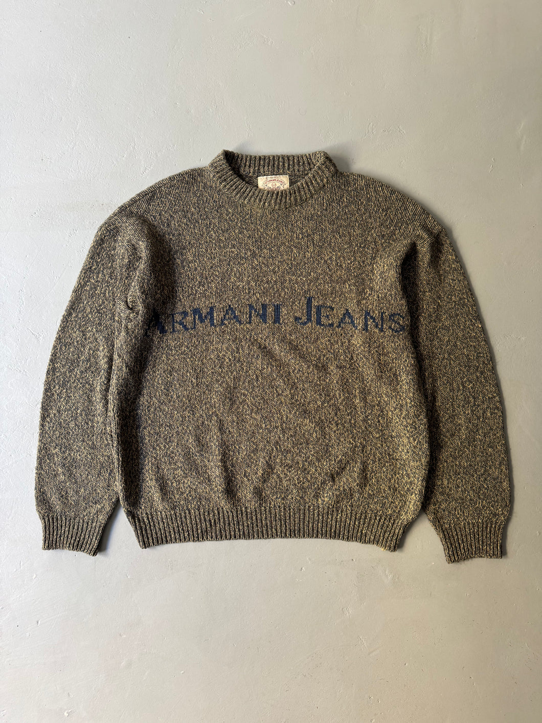 1990s Armani jeans jumper mélange