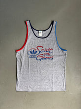 Load image into Gallery viewer, 1980s Adidas tank top gray
