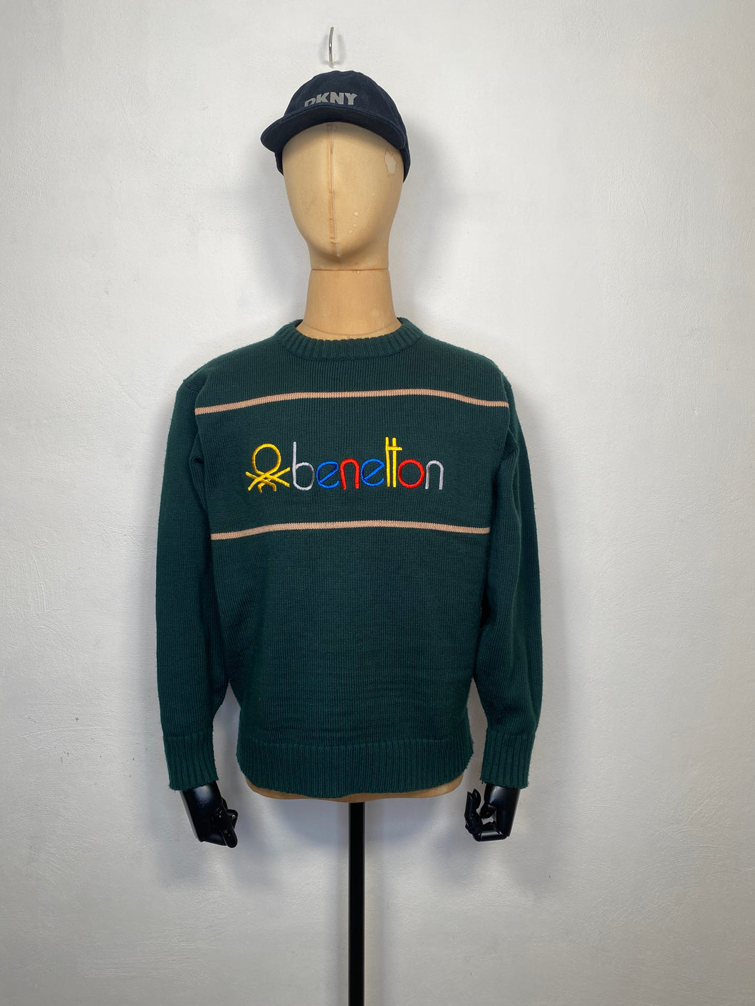 1980s Benetton jumper green