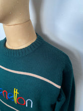 Load image into Gallery viewer, 1980s Benetton jumper green
