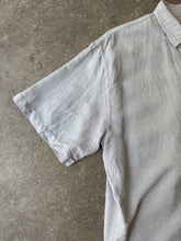 Load image into Gallery viewer, 1990s Giorgio Armani black label linen shirt light blue

