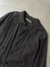 Load image into Gallery viewer, 1980s Emporio Armani dust coat black
