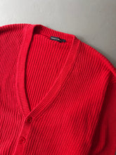 Load image into Gallery viewer, 1980s Emporio Armani 21 cardigan red
