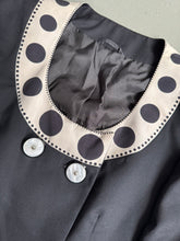 Load image into Gallery viewer, 1980s Gianni Versace silk jacket black / white
