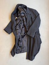 Load image into Gallery viewer, 1980s Giorgio Armani wool/alpaca coat black
