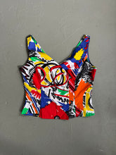 Load image into Gallery viewer, 1980s Katharine Hamnett Multi Color top
