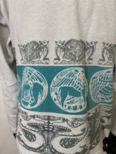 Load image into Gallery viewer, 1990s Chipie sweater Viking print
