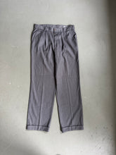 Load image into Gallery viewer, 1990s Gianni Versace wool pants gray
