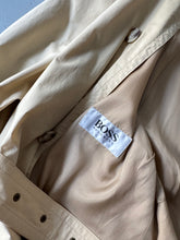 Load image into Gallery viewer, 1980s Hugo Boss Trenchcoat beige
