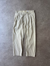 Load image into Gallery viewer, 1980s C.P. Company chino beige high waist
