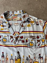 Load image into Gallery viewer, 1990s Chipie BBQ shirt light blue
