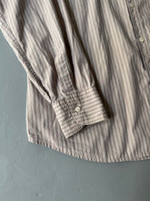 Load image into Gallery viewer, 1980s Giorgio Armani stripped shirt gray / red
