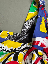Load image into Gallery viewer, 1980s Katharine Hamnett Multi Color top
