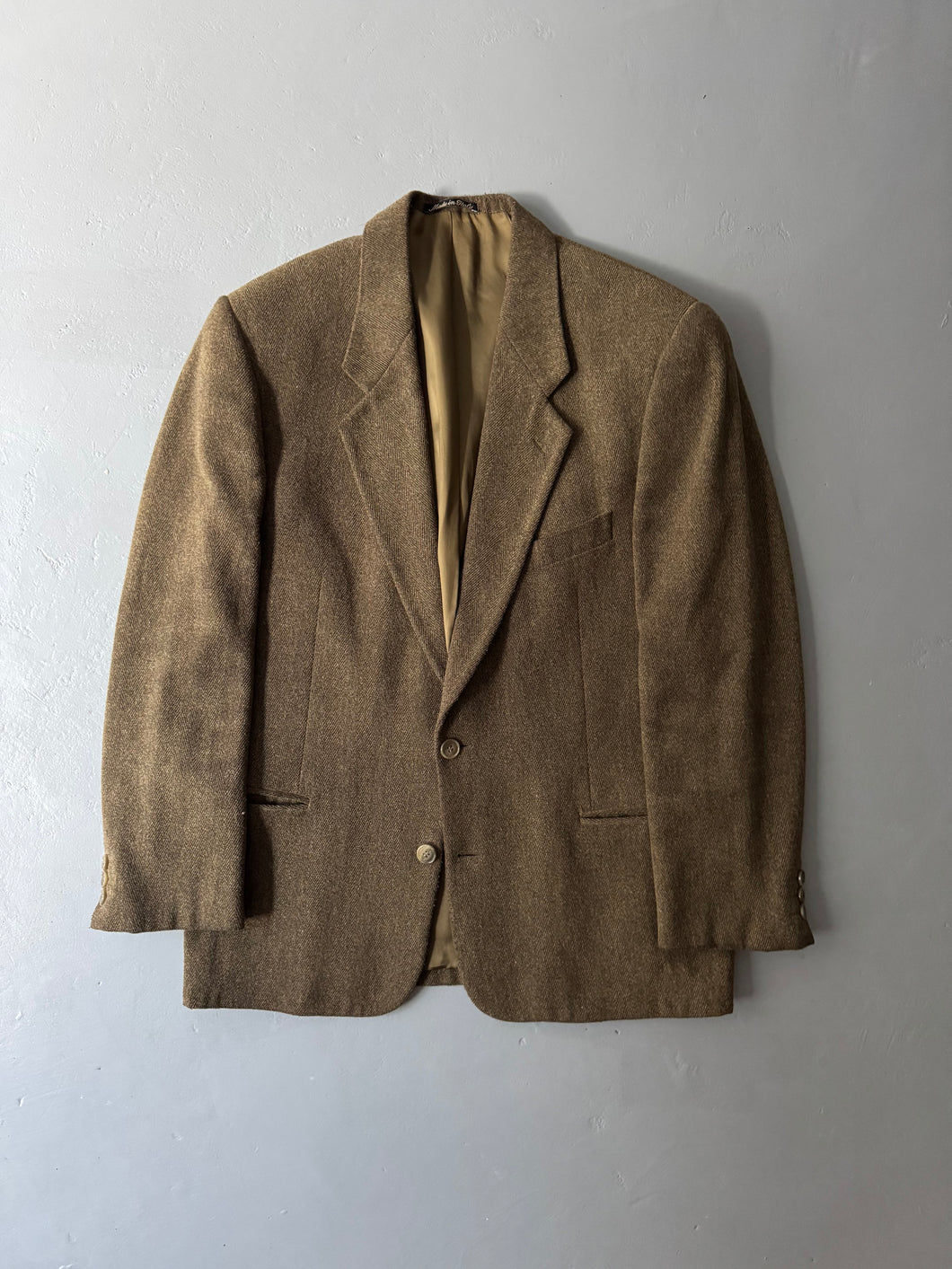 1980s Emporio Armani blazer brown