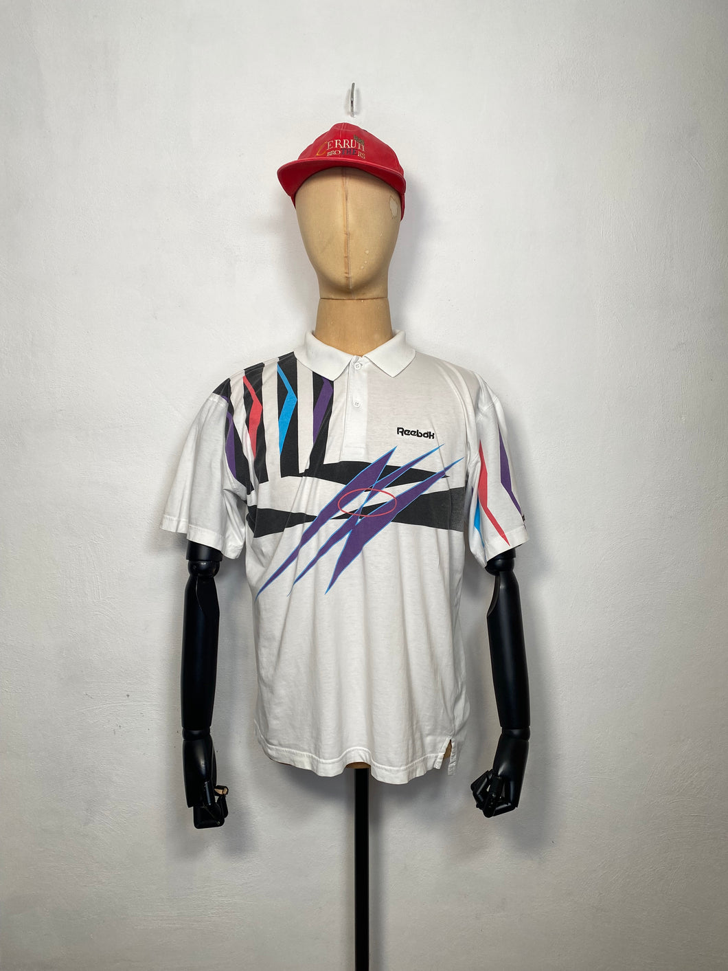 1990s Reebok polo / Michael Chang