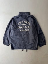 Load image into Gallery viewer, 1990s NAF NAF rain jacket blue
