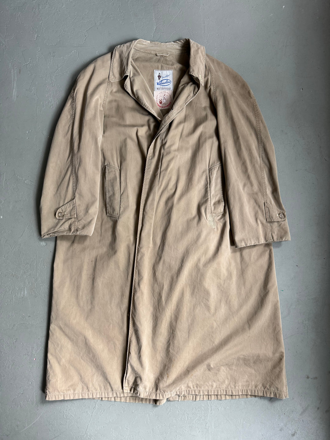 1950s Trenchcoat Esders & Dyckhoff cologne Germany beige