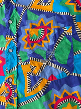 Load image into Gallery viewer, 1980s Valentino beachwear shirt multi color
