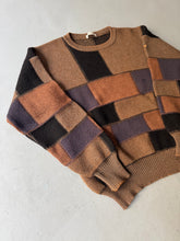 Load image into Gallery viewer, 1980s Giorgio Armani jumper brown black
