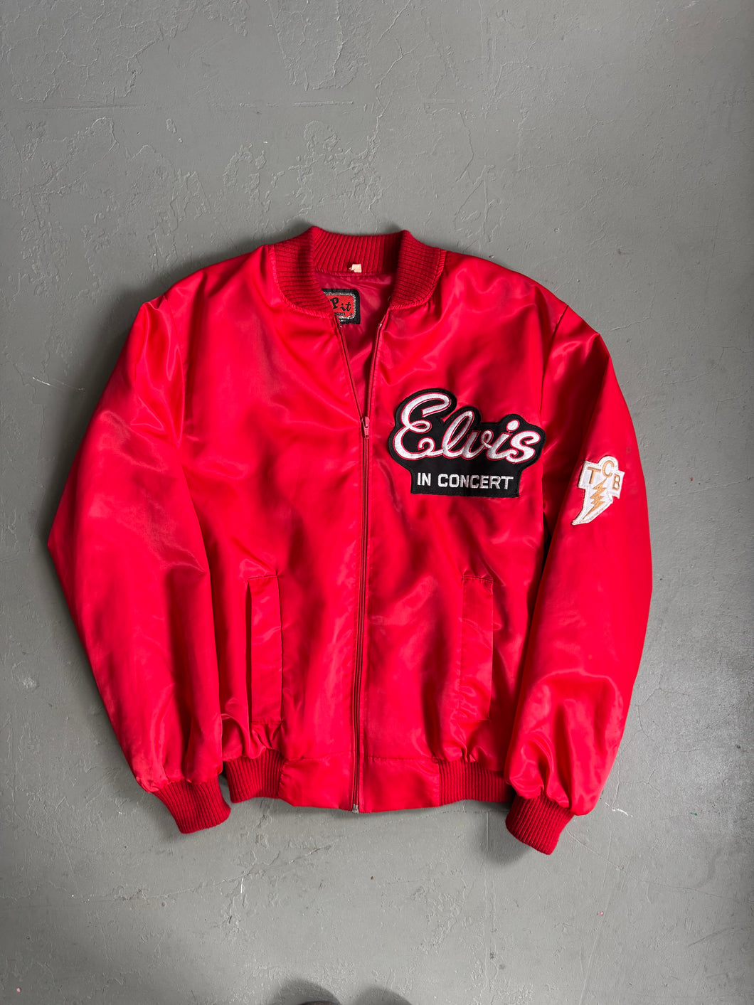 1970s Elvis Presley merchandise jacket red