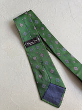 Load image into Gallery viewer, 1980s Christian Dior necktie green
