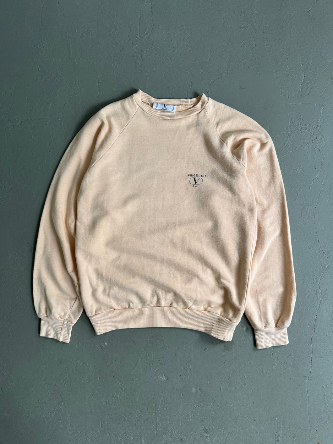 1980s Valentino Sport sweater peach