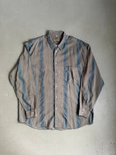 Load image into Gallery viewer, 1989 AJ shirt stripe gray blue
