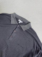 Load image into Gallery viewer, 1980s Giorgio Armani long sleeve polo black
