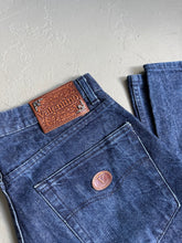 Load image into Gallery viewer, 1980s Valentino western press pleat denim jeans
