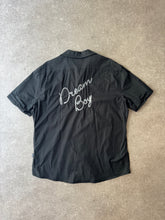 Load image into Gallery viewer, 1990s Moschino bowling shirt black
