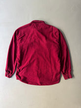 Load image into Gallery viewer, 1980s Moschino jeans shirt red velvet

