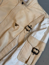 Load image into Gallery viewer, 1983 Giorgio Armani leather nylon jacket white
