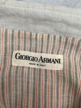 Load image into Gallery viewer, 1980s Giorgio Armani linnen jacket light blue
