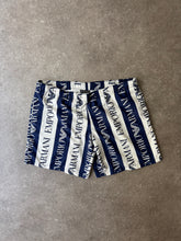 Load image into Gallery viewer, 2000s Emporio Armani swimm shorts blue white
