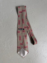 Load image into Gallery viewer, 1990s Giorgio Armani black label necktie red / green
