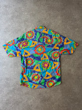 Load image into Gallery viewer, 1980s Valentino beachwear shirt multi color
