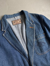 Load image into Gallery viewer, 1980s Aj denim blazer gold label
